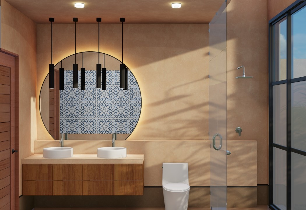 Fachada de Casa Rejoyada, proyecto residencial en Mérida por MUHECHstudio